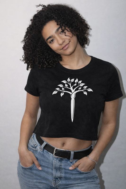 Lucky Tree Organic Cotton Crop Top